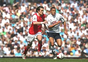 Tottenham V Arsenal 2006-7 Prints: Rosicky vs Jenas: The Epic Battle - Tottenham 2:2 Arsenal