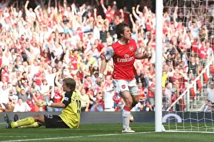 Arsenal V Bolton 2006-7 Prints: Rosicky's Debut: Arsenal's Thrilling 2-1 Victory Over Bolton Wanderers