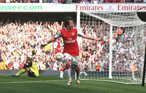 Arsenal V Bolton 2006-7 Prints: Rosicky's Debut Stunner: Arsenal's Thrilling 2-1 Victory Over Bolton Wanderers