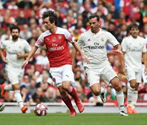 Rosicky's Magic: Arsenal Legends vs Real Madrid Legends - Rosicky Dazzles Past Pavon