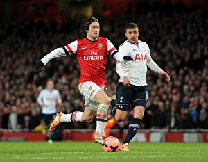 Rosicky's Stunner: Arsenal's FA Cup Victory Over Tottenham (2013-14) - The Unforgettable Goal Under Pressure from Kyle Walker