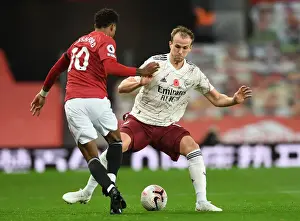 Rousing Rivalry: Holding vs. Rashford in Empty Old Trafford - Manchester United vs. Arsenal, 2020-21 Premier League Clash