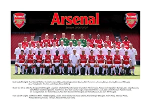 Trending: Back row (left to right): Theo Walcott