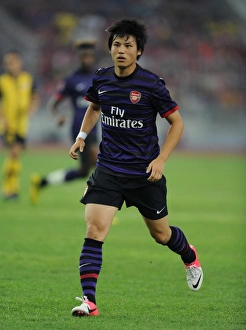 Ryo Miyaichi in Action: Arsenal vs Malaysia XI (2012)
