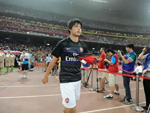 Ryo Miyaichi (Arsenal). Arsenal 0: 2 Manchester City. Pre Season Friendly