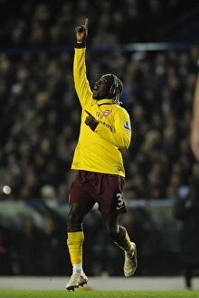 Images Dated 19th January 2011: Sagna's Stunner: Arsenal's Triumph over Leeds United in the FA Cup, January 2011