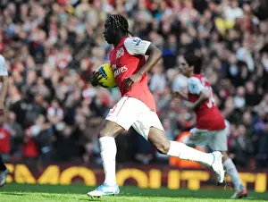 Arsenal V Tottenham 2011-12 Prints: Sagna's Stunner: Arsenal's Victory Over Tottenham in the 2011-12 Premier League