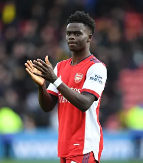 Saka Applauds Arsenal Fans: Watford vs Arsenal, Premier League 2021-22