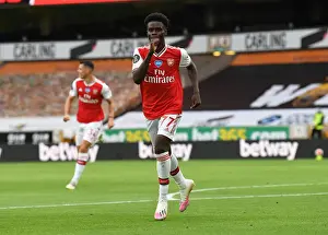 Saka Scores: Arsenal's Victory at Wolverhampton Wanderers (2019-2020)