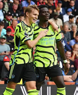 Saka Scores First Arsenal Goal: AFC Bournemouth 0-1 Arsenal, Premier League 2023-24