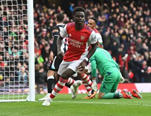 Saka Scores First: Arsenal's Triumph Over Newcastle United in the Premier League 2021-22
