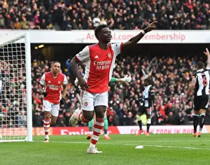 Saka Scores First: Arsenal's Triumph Over Newcastle United in the Premier League 2021-22