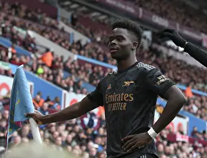 Saka Scores First: Arsenal's Victory at Aston Villa (2022-23)