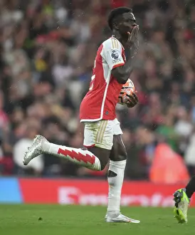 Saka Scores First Goal: Arsenal's Triumph Over Fulham in 2023-24 Premier League