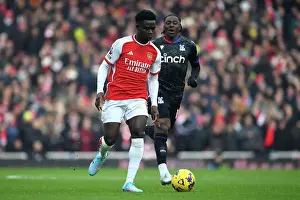 Saka Scores Past Palace: Arsenal Star's Epic Run at Emirates Stadium