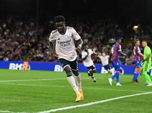 Crystal Palace V Arsenal 2022-23 Prints: Saka Scores the Second: Arsenal's Victory at Crystal Palace (2022-23)
