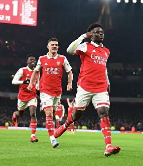 Saka Scores the Second: Arsenal's Victory over Manchester United (2022-23)