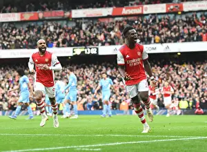 Saka Scores Thrilling Winner: Arsenal Triumphs Over Manchester City in Premier League Showdown