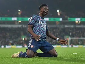 Saka Scores Triumph: Arsenal's 3-0 Victory Over Norwich City in the 2021-22 Premier League