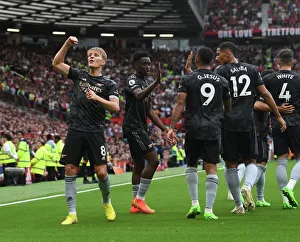 Saka Scores the Winner: Manchester United vs. Arsenal in the 2022-23 Premier League