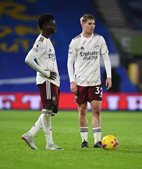 Saka and Smith Rowe Shine in Empty Brighton-Arsenal Clash