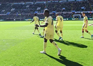 Saka Strikes: Arsenal's Thrilling Victory over Aston Villa in the Premier League 2021-22