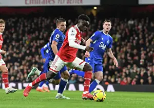 Saka Strikes: Arsenal's Triumph Over Everton in the 2022-23 Premier League - Bukayo Saka Scores First Goal