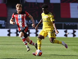 Southampton V Arsenal 2019-20 Prints: Saka vs. Armstrong: Southampton vs. Arsenal, Premier League Showdown (2019-20)