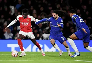 Saka vs. Cucurella: A Premier League Battle at Stamford Bridge (2023-24)