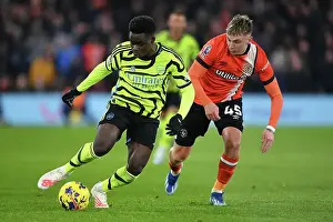 Saka vs. Doughty: A Premier League Battle at Luton Town (2023-24)