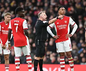 Saka vs Gabriel: A Intense Rivalry Unfolds - Arsenal vs Brentford, Premier League 2021-22