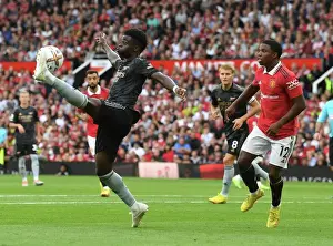 Saka vs Malacia: A Premier League Battle at Old Trafford - Manchester United vs Arsenal FC, 2022-23