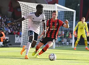 Saka vs. Mepham: A Premier League Showdown at Vitality Stadium