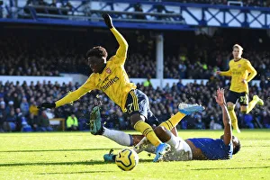Saka vs Mina: A Premier League Battle at Goodison Park