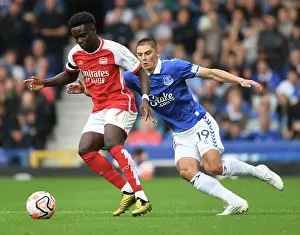 Saka vs Mykolenko: Battle at Goodison Park - Everton vs Arsenal, Premier League 2023-24