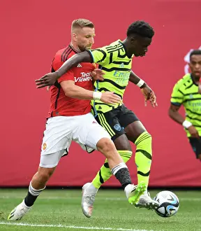 Saka vs Shaw Showdown: Arsenal vs Manchester United at MetLife Stadium