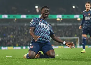 Saka's Thriller: Arsenal's Triumphant 3-1 Win over Norwich City (2021-22 Premier League)