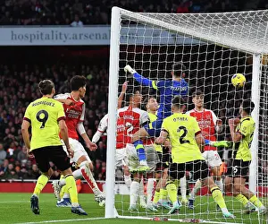 Saliba Scores Again: Arsenal Secure 2-0 Lead Over Burnley (Premier League 2023-24)
