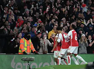Saliba Scores the Second: Arsenal's Victory Over Burnley (Premier League 2023-24)
