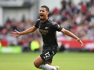Saliba Scores the Winner: Arsenal's Thrilling Victory Over Brentford in the Premier League