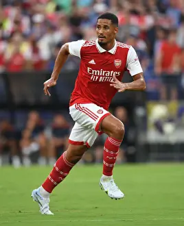 Saliba Stands Out: Arsenal's Pre-Season Victory Against Everton at M&T Bank Stadium