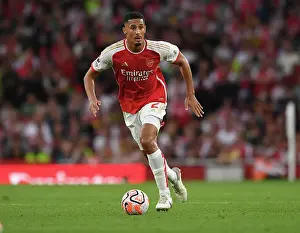 Saliba's Premier League Debut: Arsenal vs Manchester City (2023-24)