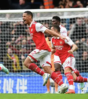 Saliba's Stamford Bridge Stunner: Arsenal's Premier League Victory over Chelsea (2022-23)