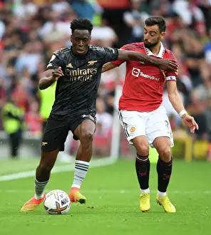 Sambi's Surge: Arsenal's Triumph over Manchester United as Sambi Outmaneuvers Bruno Fernandes in the 2022-23 Premier League