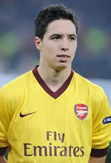 Shakhtar Donetsk V Arsenal 2010-11 Prints: Sami Nasri (Arsenal). Shakhtar Donetsk 2: 1 Arsenal, UEFA Champiojns League