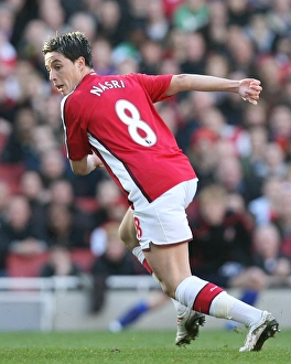 Arsenal V Sunderland 2008-9 Prints: Samir Nasri in Action for Arsenal Against Sunderland, 2009