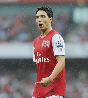Arsenal V Liverpool 2011-2012 Prints: Samir Nasri in Action: Arsenal vs. Liverpool, Premier League 2011-2012