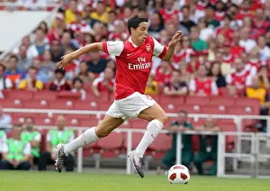 Arsenal V AC Milan 2010-11 Prints: Samir Nasri in Action: Arsenal vs AC Milan - Emirates Cup Pre-Season 2010 (1:1)