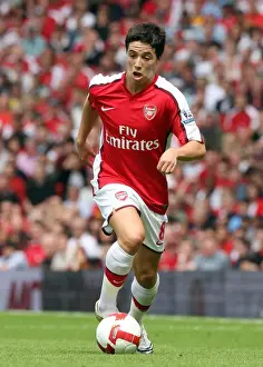 Samir Nasri in Action: Arsenal's Win Against West Bromwich Albion, FA Premier League, 16-8-08
