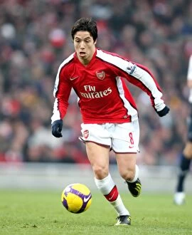 Arsenal v Bolton Wanderers 2008-09 Collection: Samir Nasri (Arsenal)